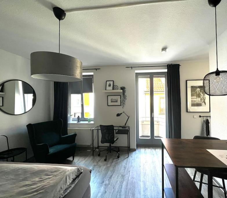 Schoenes Appartement Direkt Am Wenigemarkt Erfurt Buitenkant foto